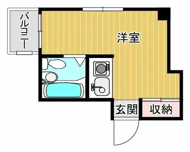 コロル淡路【3階】の間取り
