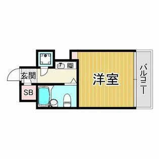 メゾンメリメ【5階】の間取り