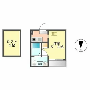 グランスタ(GranSta)【202号室】の間取り