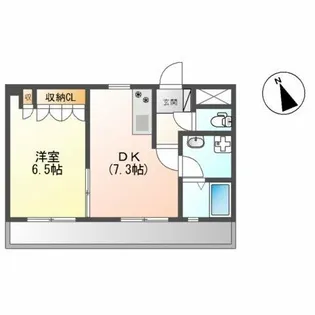 ハピネス 本郷【1階】の間取り