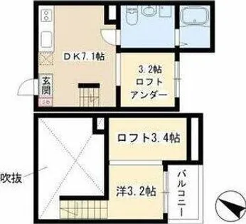 グレイスⅡ【1階】の間取り