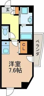 リエス上ノ宮【3階】の間取り