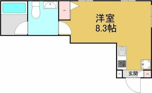 et toi 中村公園(エトワ中村公園)【1階】の間取り