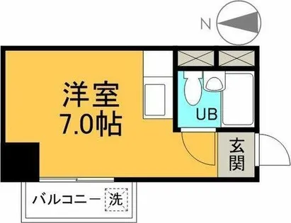 トーカンマンション名古屋第7【7階】の間取り