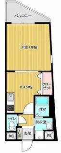 サンヴィレッジ【203号室】の間取り