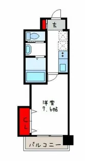Luxe布施北Ⅰ【7階】の間取り