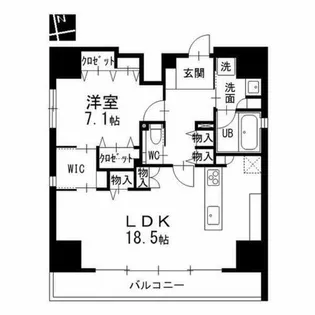 サンシャイン大須【11階】の間取り