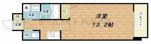 M CUBE【3階】の間取り