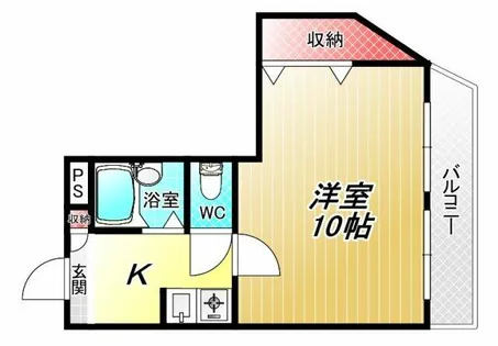 SANT LALUZ KITAHONMACHI【4階】の間取り