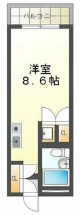 プレジール有瀬【3階】の間取り