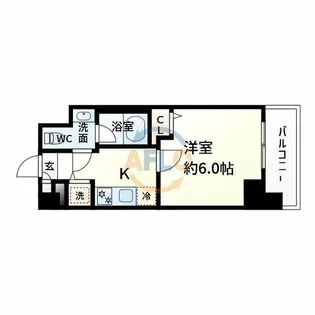 セイワパレス東三国駅前【7階】の間取り