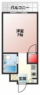 エクセレントサカキ【4G号室】の間取り