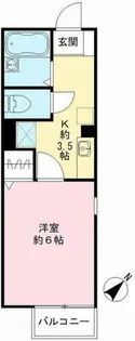アルカス【2階】の間取り