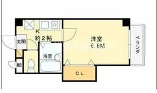 コラソンスクエア【2階】の間取り