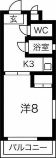 メゾン・ルミエール【1階】の間取り
