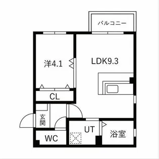 LeGioie東岡崎【102号室】の間取り