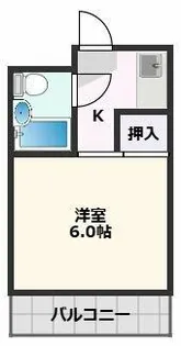 ハイツパサージュ【1階】の間取り