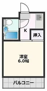 ハイツパサージュ【1階】の間取り
