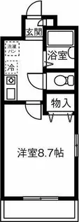 プレシャス若水【1階】の間取り