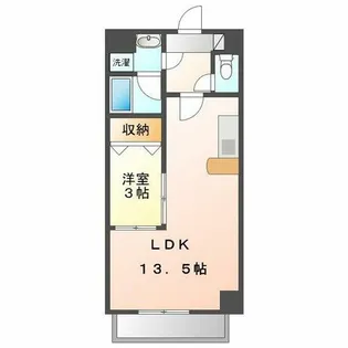 ディアコート白川【11階】の間取り