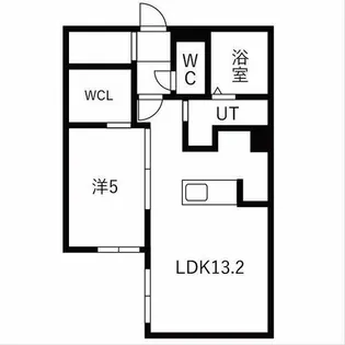 Pine hills北23条【4階】の間取り