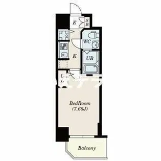 S-RESIDENCE神戸磯上通【3階】の間取り