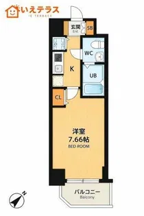 S-RESIDENCE神戸磯上通【3階】の間取り