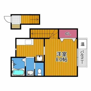 フォルトゥーナ本町【2階】の間取り