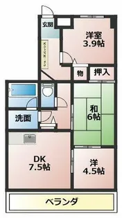 梓マンション【203号室】の間取り