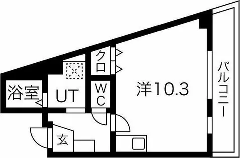 サウザンドベル光ヶ丘【206号室】の間取り