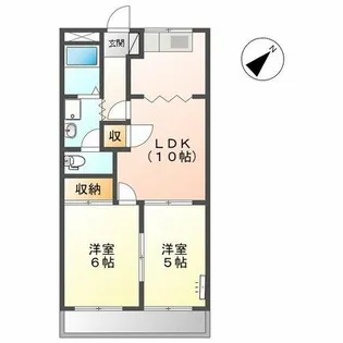 エクシードヴィラ池下【101号室】の間取り