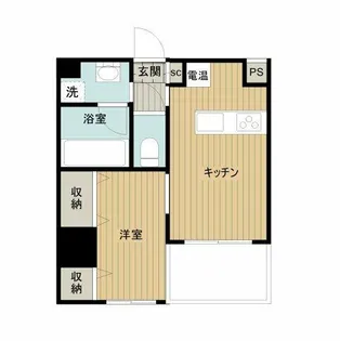 コルテ・ビラージュ【5階】の間取り