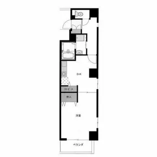 レジデンスカープ今池【9階】の間取り