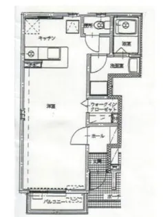 レジデンス白鳥A【1階】の間取り