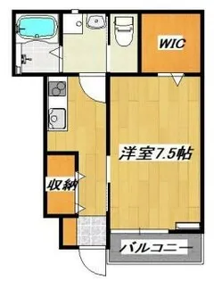 Monochrome【1階】の間取り