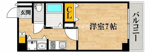 大阪府大阪市天王寺区細工谷1丁目【マンション】の間取り