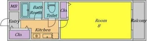 ステップコート【2階】の間取り