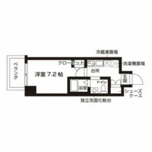 エスペレ西陣【3階】の間取り
