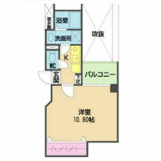 カーサ・ヴェルデ西洞院【7階】の間取り