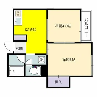 シーズンコートKODEKI【3階】の間取り