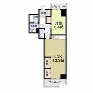 ITOH壱番館【9階】の間取り