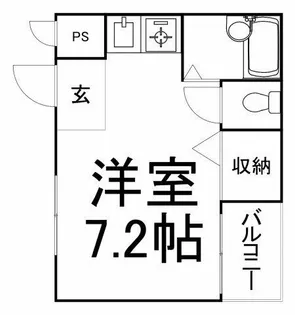 リッコレジデンス【7階】の間取り