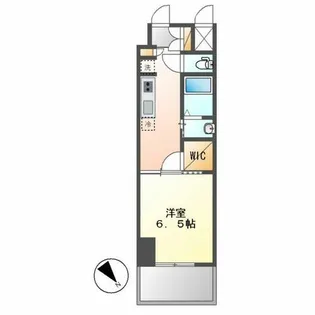 エステムコート名古屋グランツ【10階】の間取り