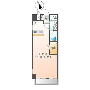 スレンダウェルステージ【10階】の間取り