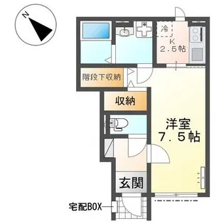 クレリア【1階】の間取り
