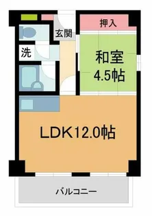 SAINT甲子園口【203号室】の間取り