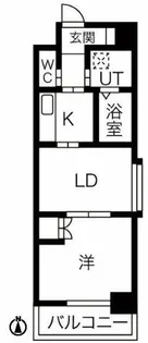 コアレジデンス【13階】の間取り