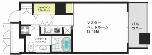 ザ・タワー大阪レジデンス【5階】の間取り