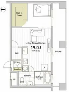ラクメンビル【6階】の間取り