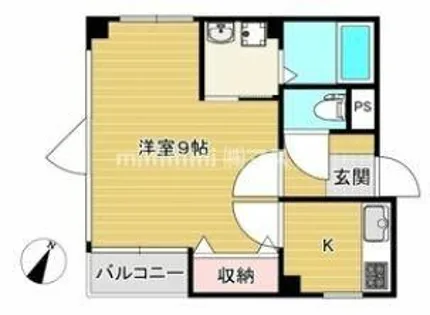 メゾン・ド・アンシャンテ【2階】の間取り